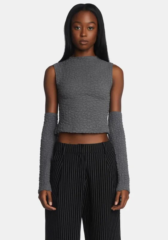 Suji Long Sleeve Top sold by Dolls Kill