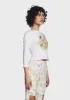 World Of Friends Cropped Tee sold by Dolls Kill