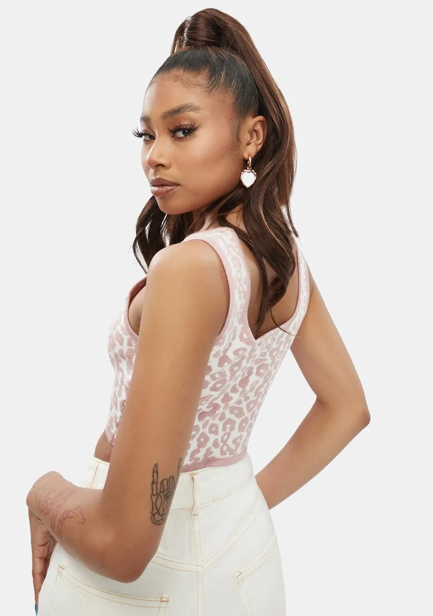 Diva Toxic Posse Leopard Tank Top sold by Dolls Kill product image thumbnail 4