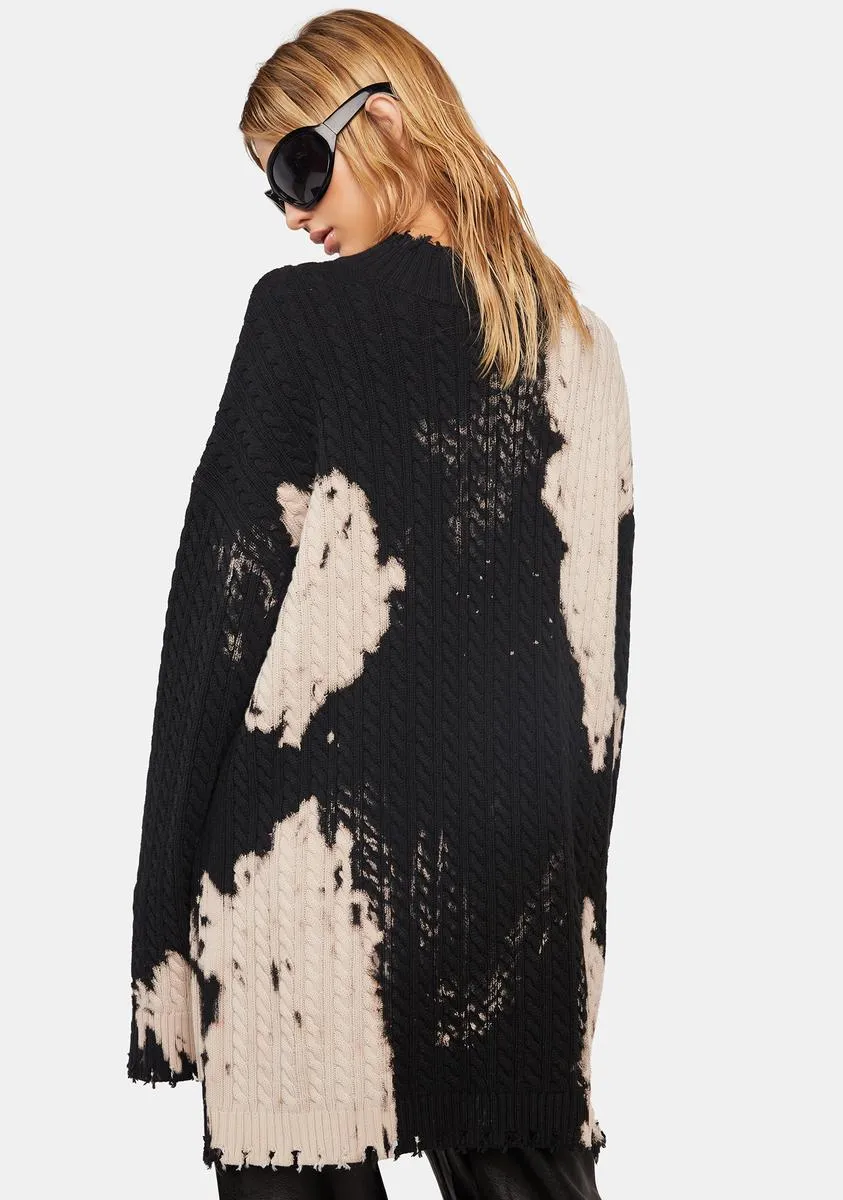 Visions To Myself Knit Sweater sold by Dolls Kill product image thumbnail 4