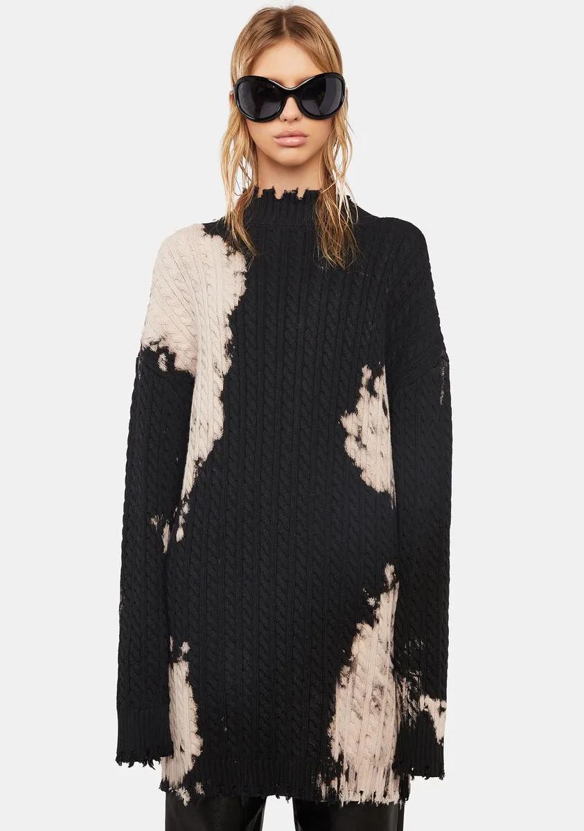 Visions To Myself Knit Sweater sold by Dolls Kill