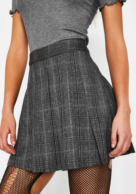 Babe Academy Pleated Skirt sold by Dolls Kill