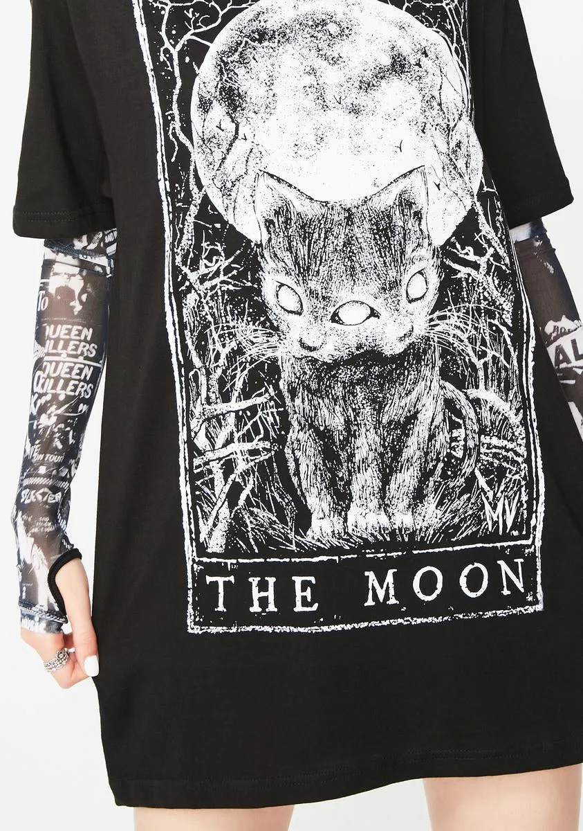 The Moon T-Shirt sold by Dolls Kill product image thumbnail 3