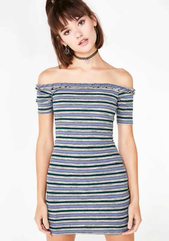 Everyone's Type Striped Dress sold by Dolls Kill