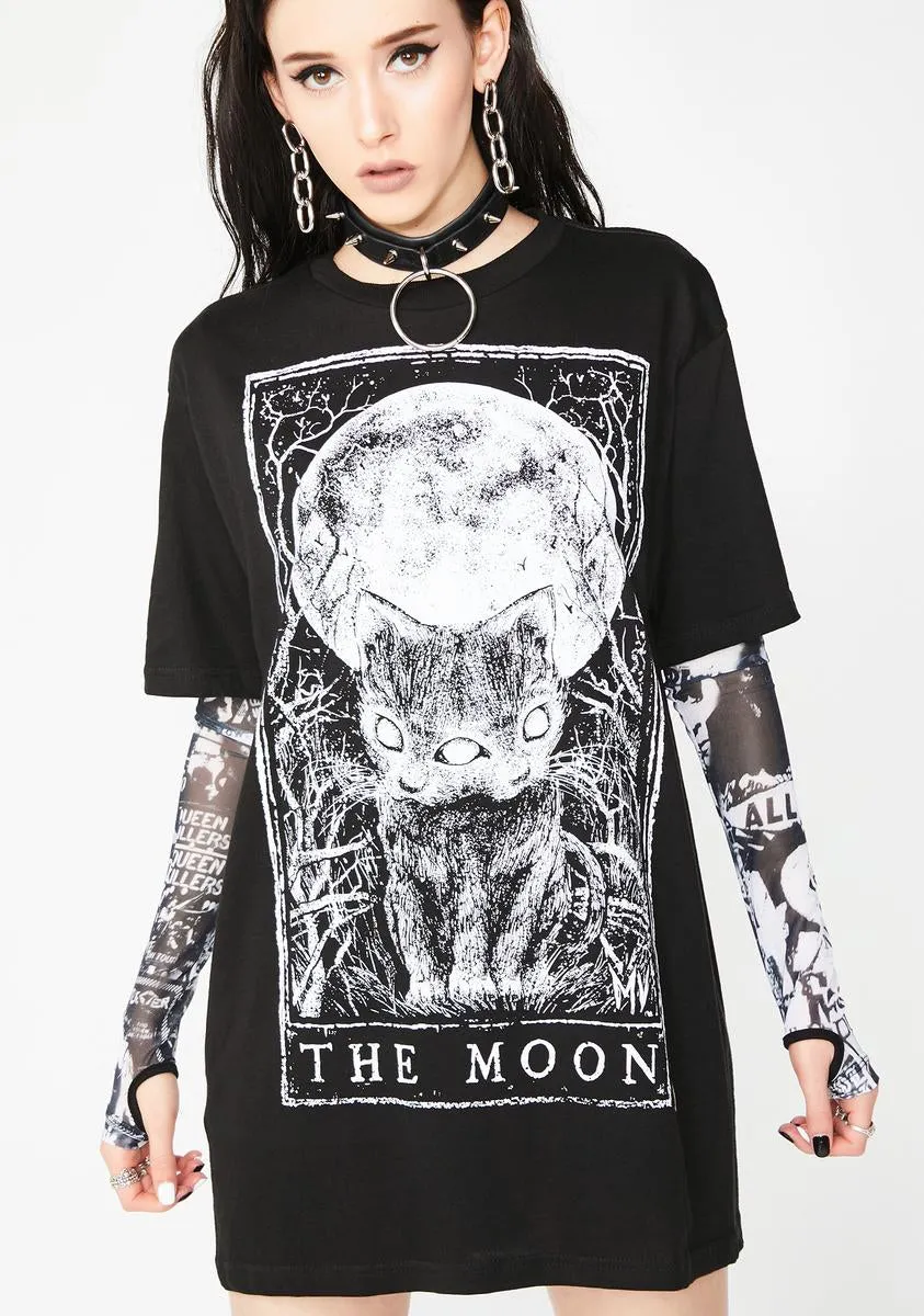 The Moon T-Shirt sold by Dolls Kill