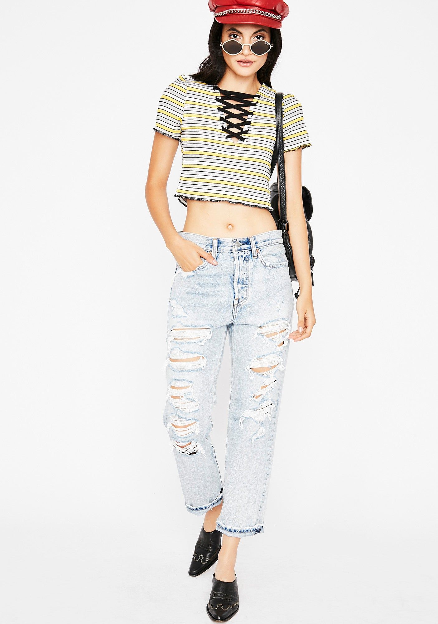 Won't Be Tamed Lace Top sold by Dolls Kill product image thumbnail 3