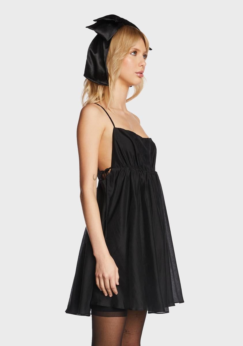 Midnight Tunnel Of Love Moment Babydoll Dress sold by Dolls Kill product image thumbnail 3