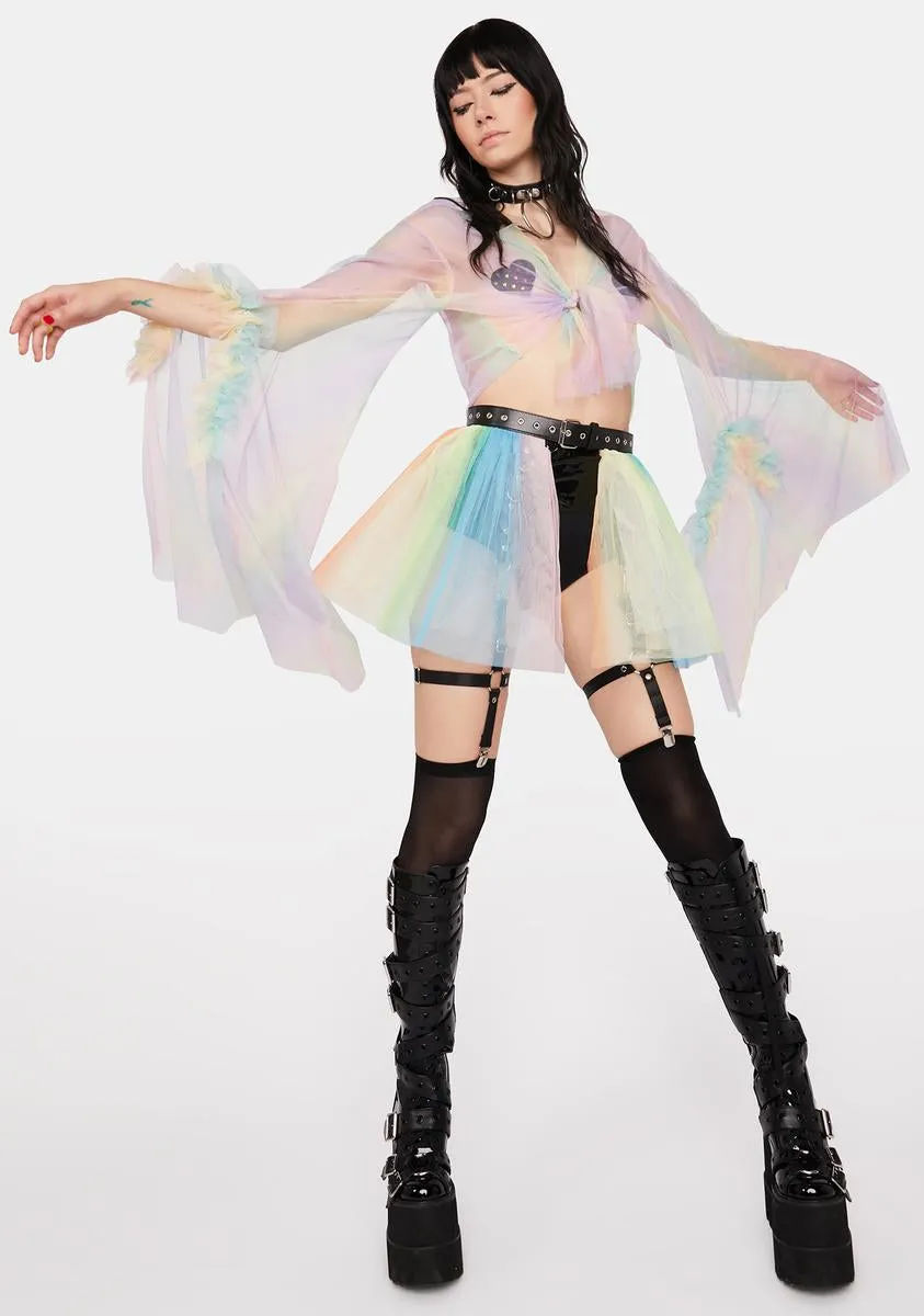 Sublime Scene Bell Sleeve Top sold by Dolls Kill product image thumbnail 4