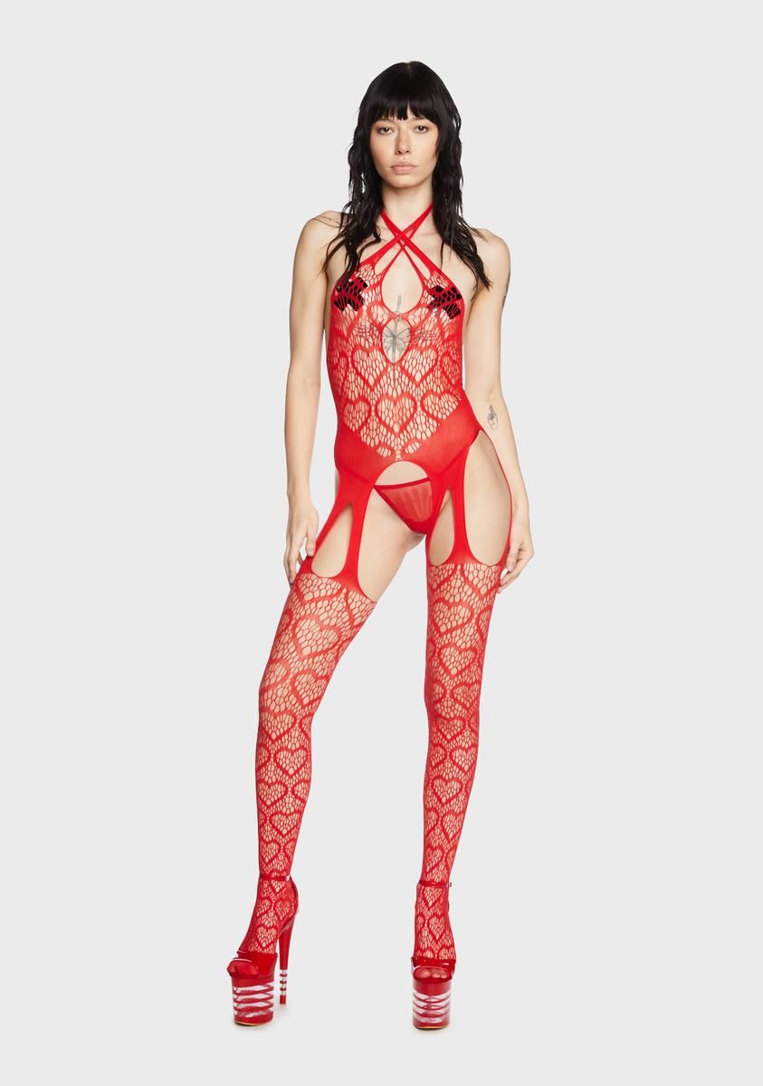 All For You Net Bodystocking sold by Dolls Kill product image thumbnail 3