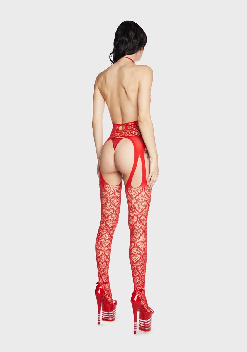All For You Net Bodystocking sold by Dolls Kill product image thumbnail 4