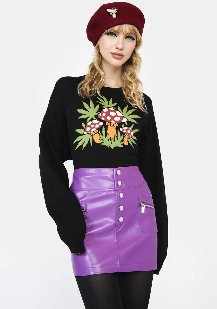 Trippy Mist Mini Skirt sold by Dolls Kill product image thumbnail 2