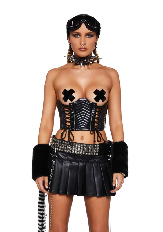 Rude Awakening Underbust Corset sold by Dolls Kill