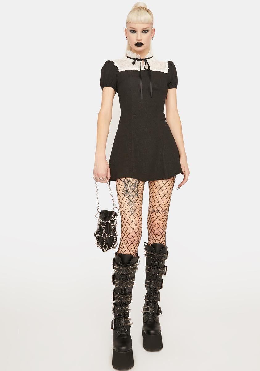Collar Mini Dress sold by Dolls Kill product image thumbnail 3