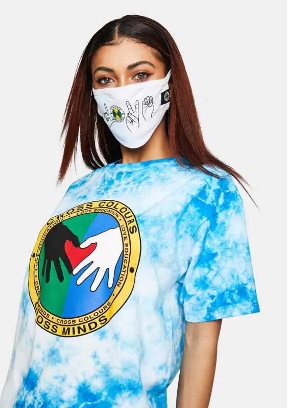 Cross Minds Tie Dye T-Shirt made by Dolls Kill