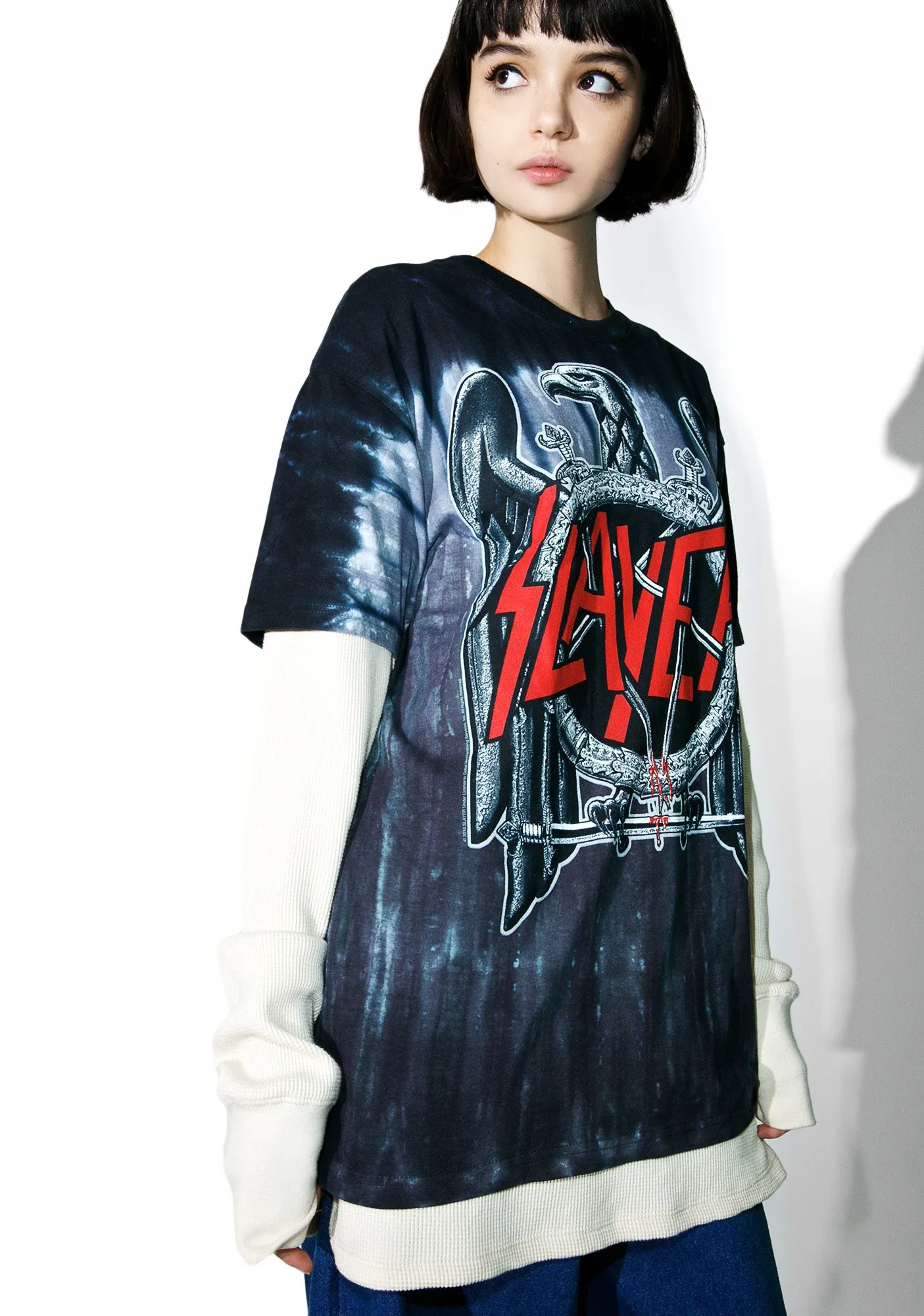 Slayer Eagle Tee sold by Dolls Kill product image thumbnail 4
