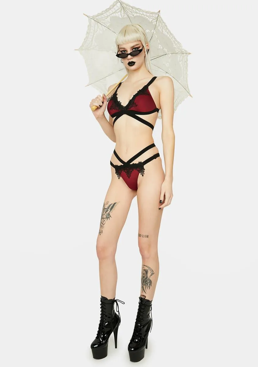 Lace Two Piece Bikini Set sold by Dolls Kill product image thumbnail 3