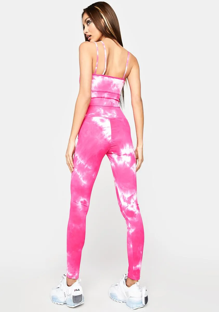 Sweet Full Of Surprises Tie Dye Leggings sold by Dolls Kill product image thumbnail 4