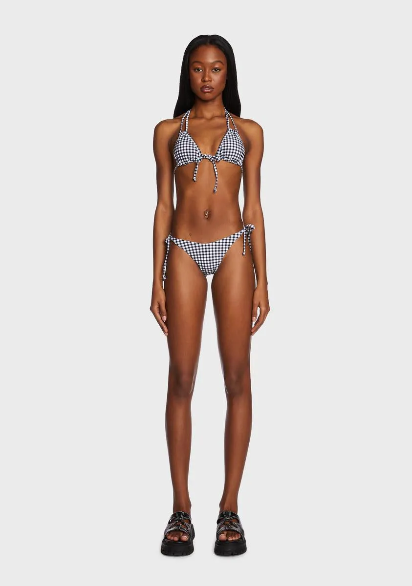 Noir Picnic Ready Bikini Set sold by Dolls Kill