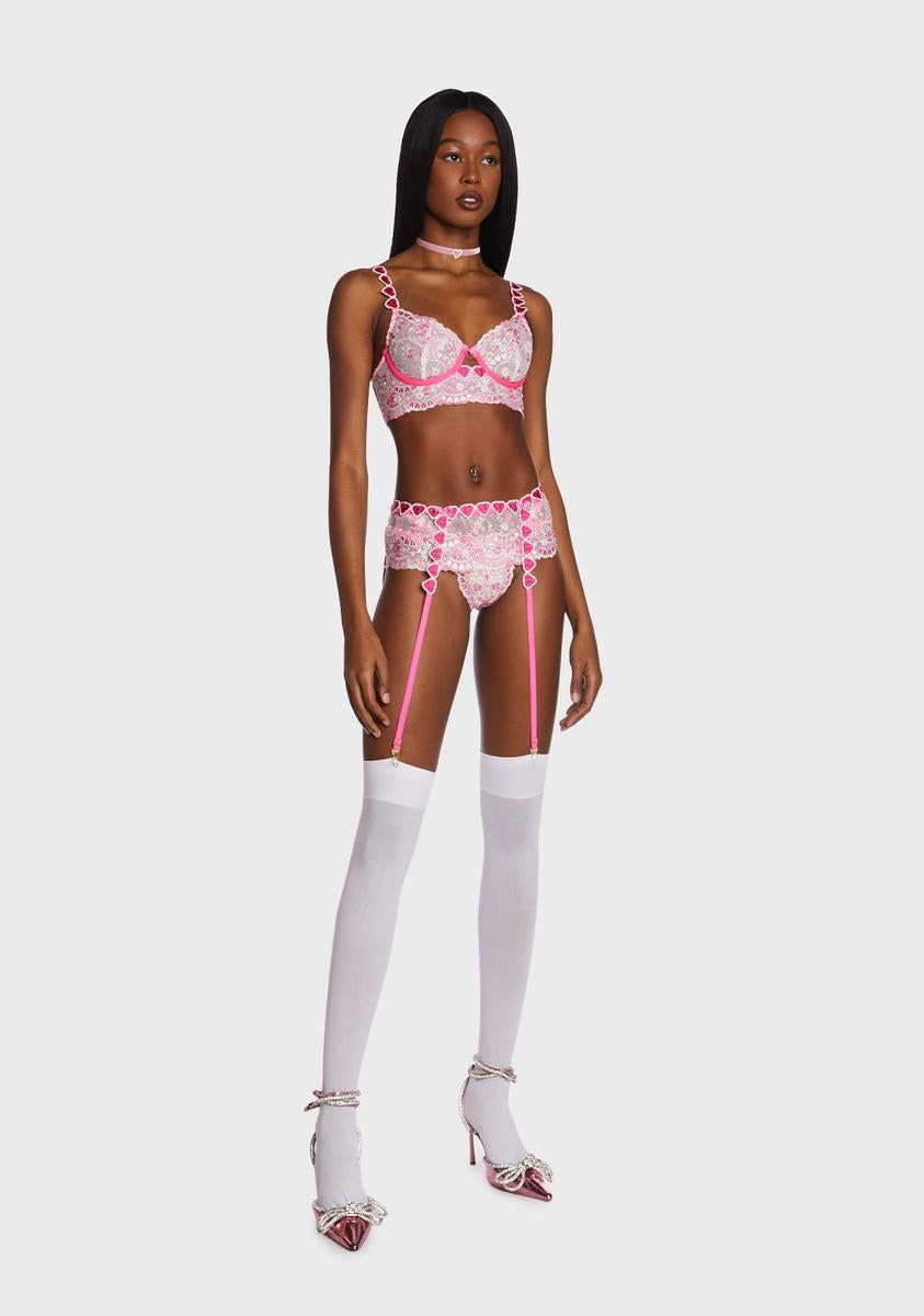 Heartbreaker Embroidered Thong sold by Dolls Kill product image thumbnail 5