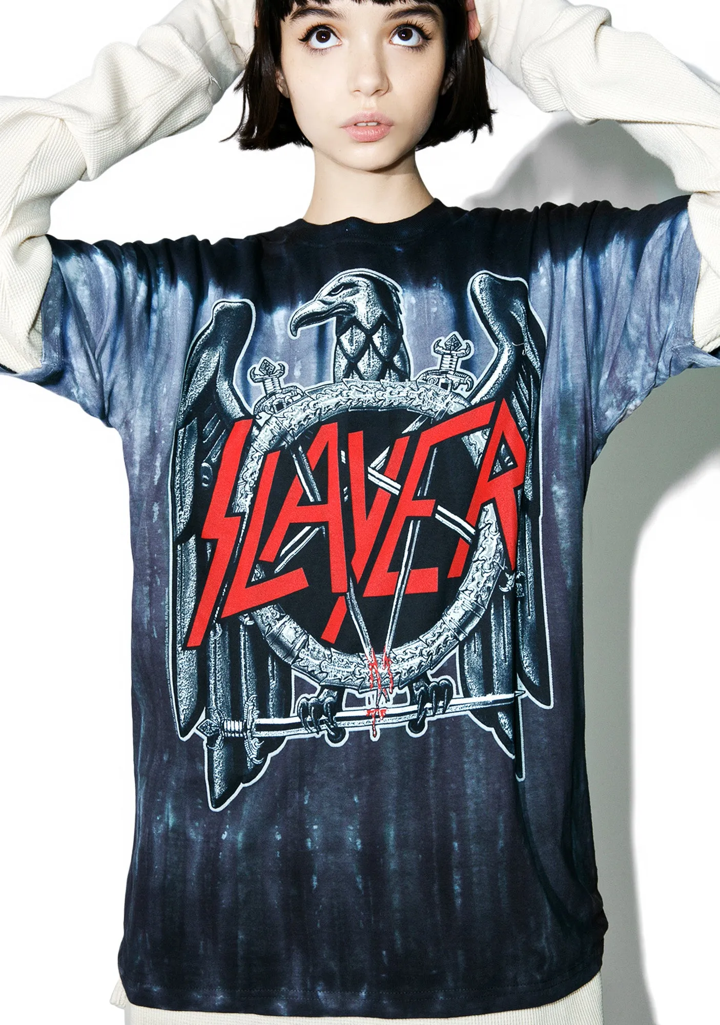 Slayer Eagle Tee sold by Dolls Kill product image thumbnail 3