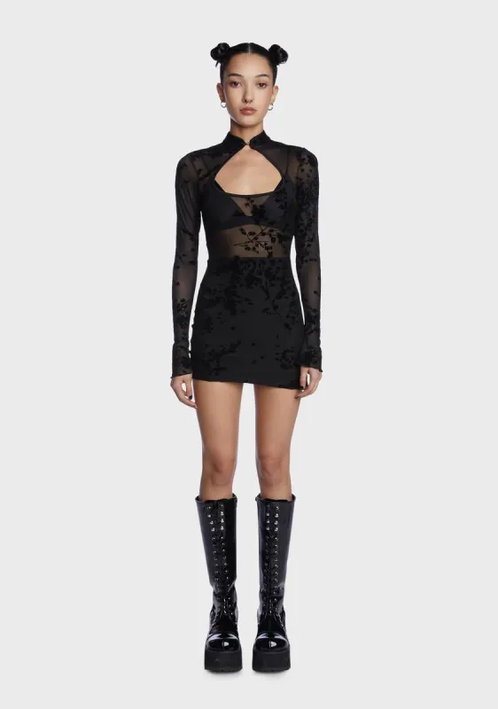 Against Time Mini Dress sold by Dolls Kill