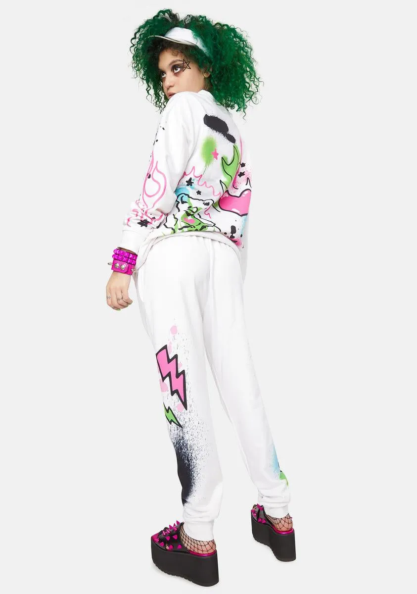 Energy Sweatpants sold by Dolls Kill product image thumbnail 4