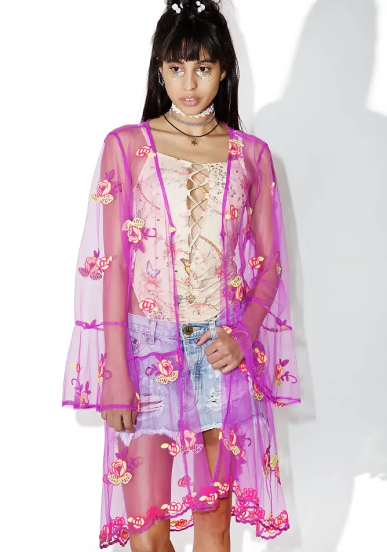Melody Kimono sold by Dolls Kill