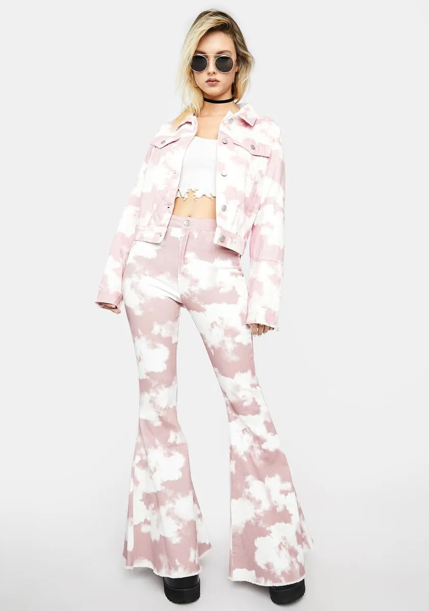 Make Me A Star Tie Dye Jacket sold by Dolls Kill product image thumbnail 3