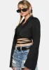 Miami Vice Crop Jacket sold by Dolls Kill