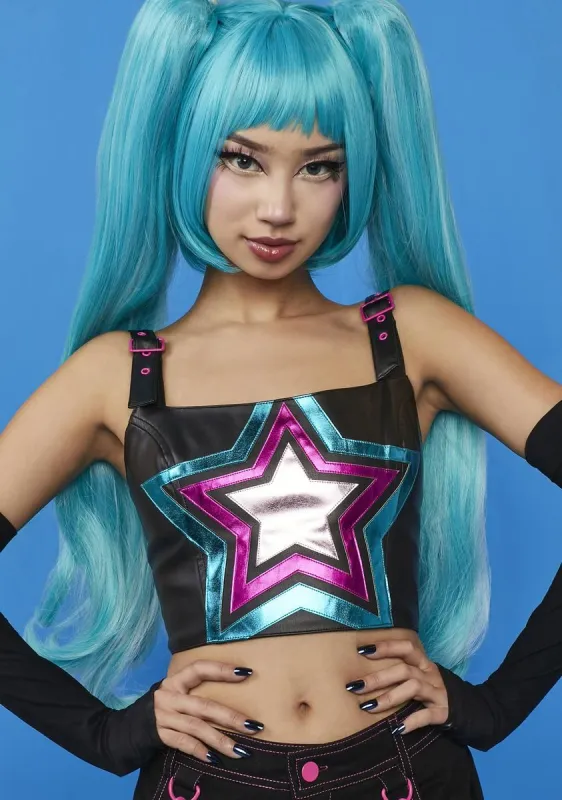 Diva Status Corset Top sold by Dolls Kill