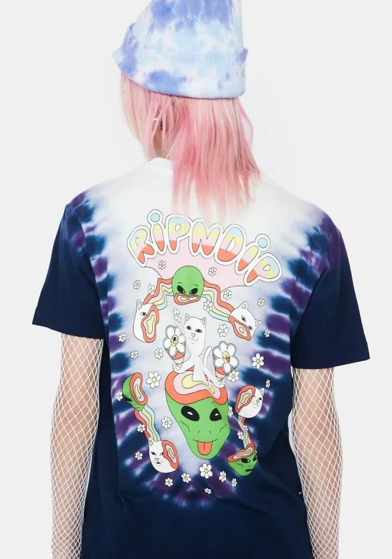 In A Haze Graphic Tee sold by Dolls Kill