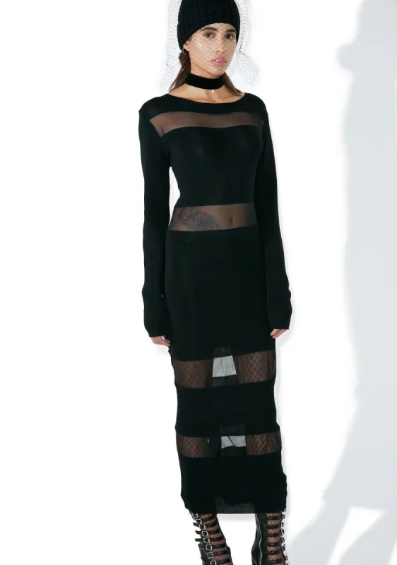 Afterlife Cut-Out Maxi sold by Dolls Kill