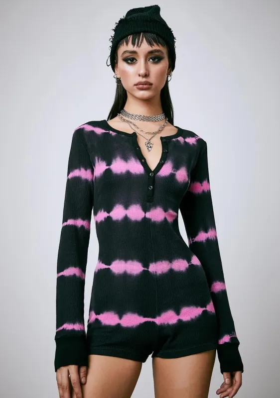 Radioactive Love Thermal Romper sold by Dolls Kill