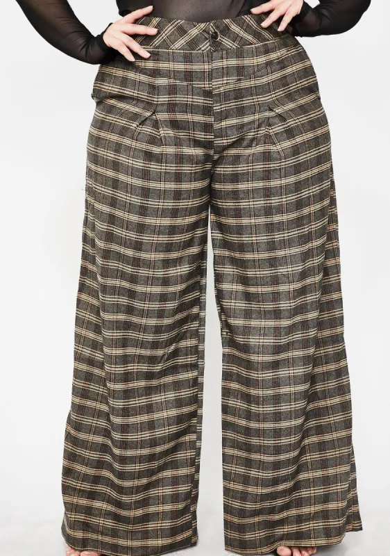 Mutual Feelings Wide Leg Pants sold by Dolls Kill