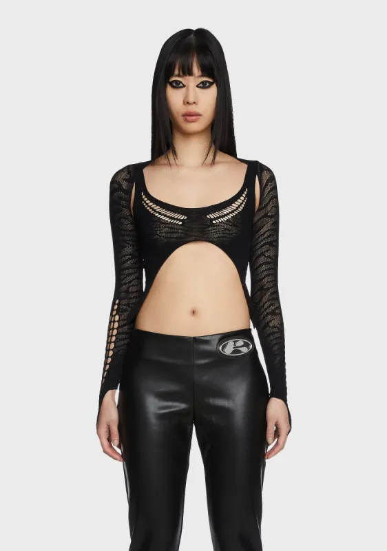 Aerin Top & Shrug Set sold by Dolls Kill