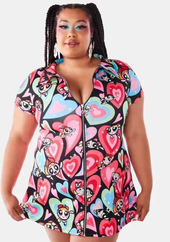 Plus Sisterly Love Mini Dress sold by Dolls Kill