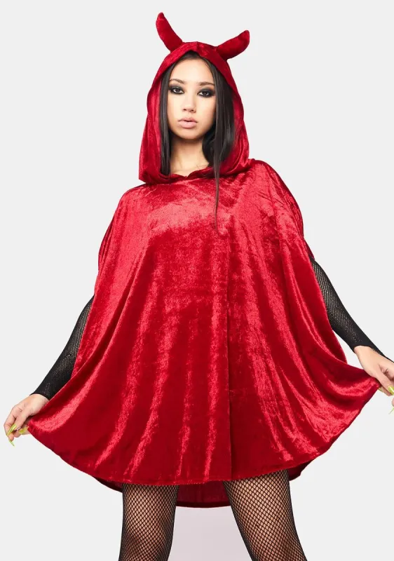 Hell Yeah Costume Poncho sold by Dolls Kill