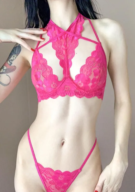 Loving Touch Lingerie Set sold by Dolls Kill