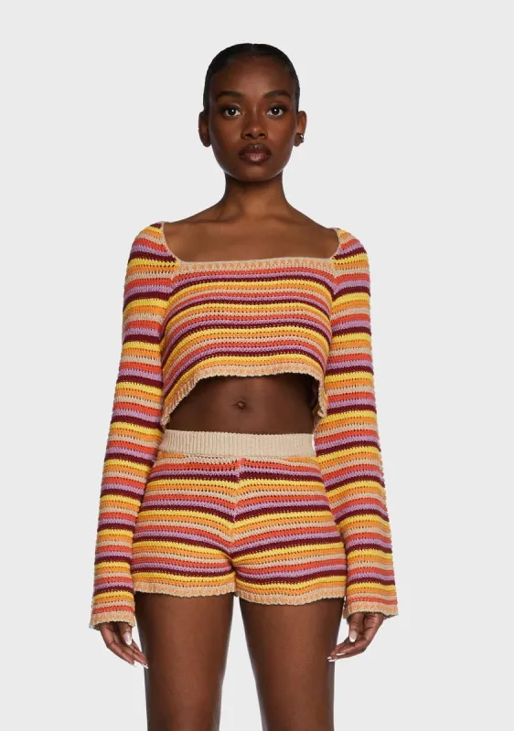 Sun Rebels Crop Top sold by Dolls Kill