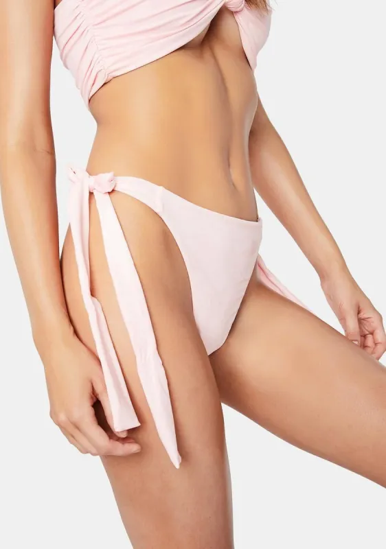 Pink Willow Cheeky Bikini Bottoms sold by Dolls Kill