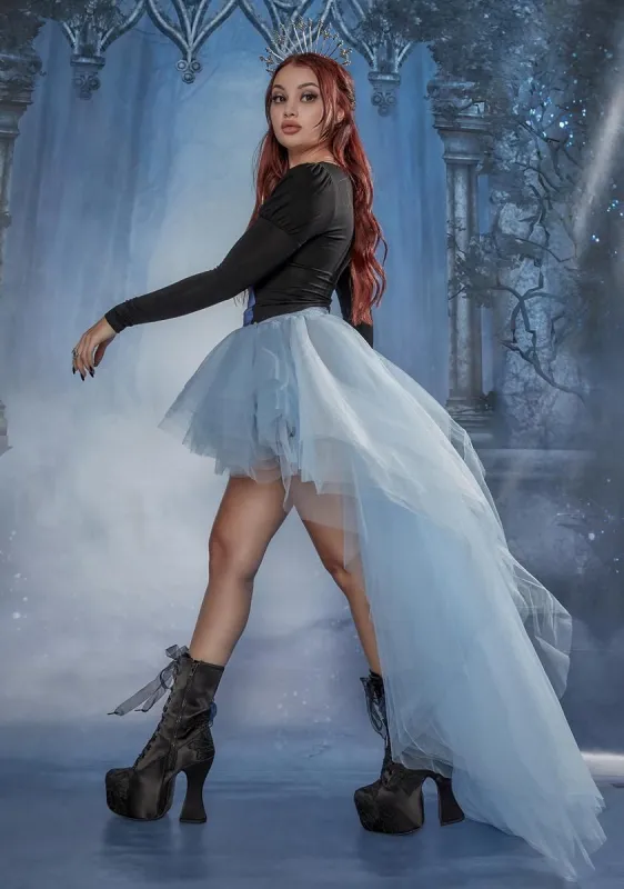 Ice Wicked Nymph Princess Tulle Skirt sold by Dolls Kill