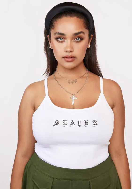 Plus Slayed To Rest Graphic Tank sold by Dolls Kill
