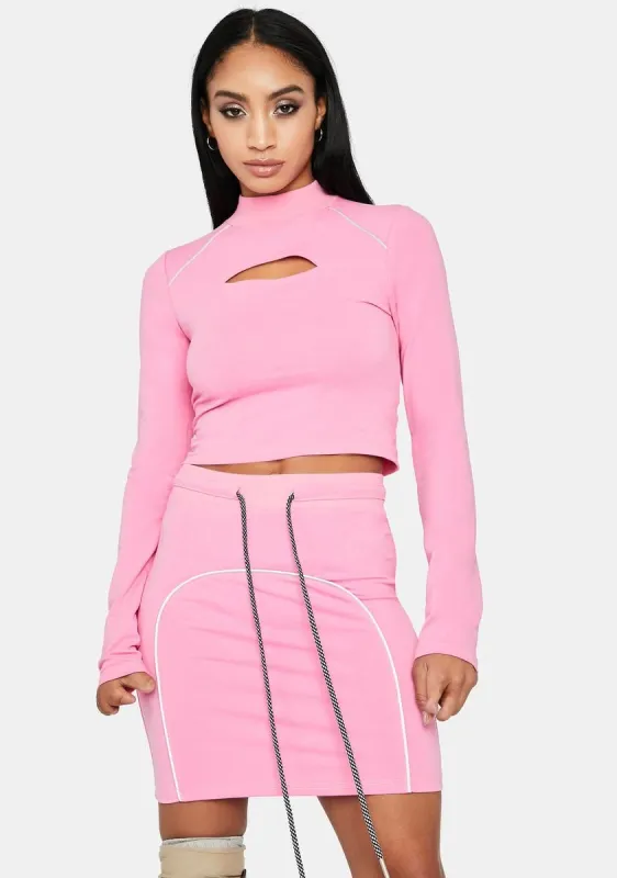 Need No Labels Skirt Set sold by Dolls Kill