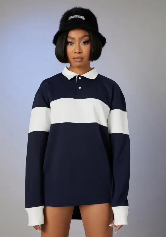 Rugby BF Polo Shirt sold by Dolls Kill
