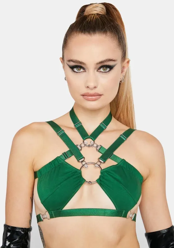Green All You Wanted Bralette sold by Dolls Kill