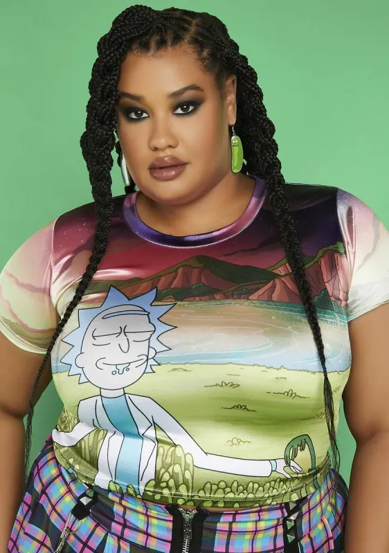 Plus Suspended Animation Baby Tee sold by Dolls Kill