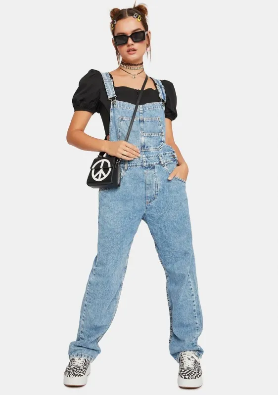 Ziggy Railroad Overalls sold by Dolls Kill