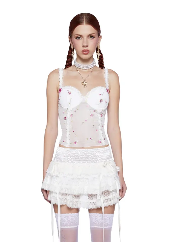 I’m Baby Cami Top - Ivory sold by Dolls Kill