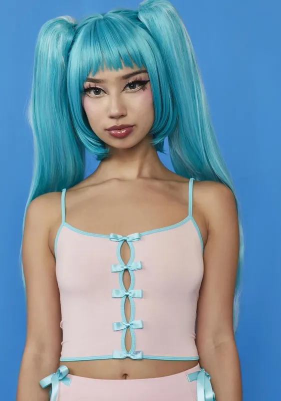 Virtual Pop Crop Top sold by Dolls Kill