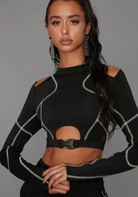 Lead The Way Crop Top sold by Dolls Kill